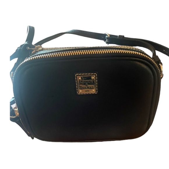 NWT DOONEY & BOURKE SAWYER SAFFIANO BLACK CROSSBODY BAG - Picture 10 of 10